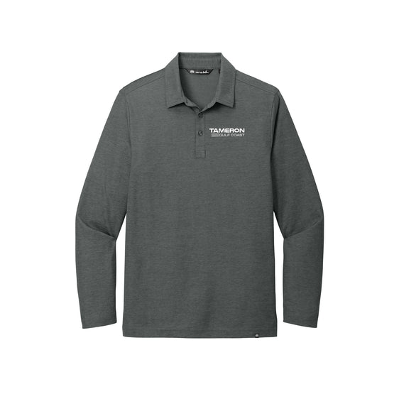 Tameron Subaru - TravisMathew Oceanside Heather Long Sleeve Polo