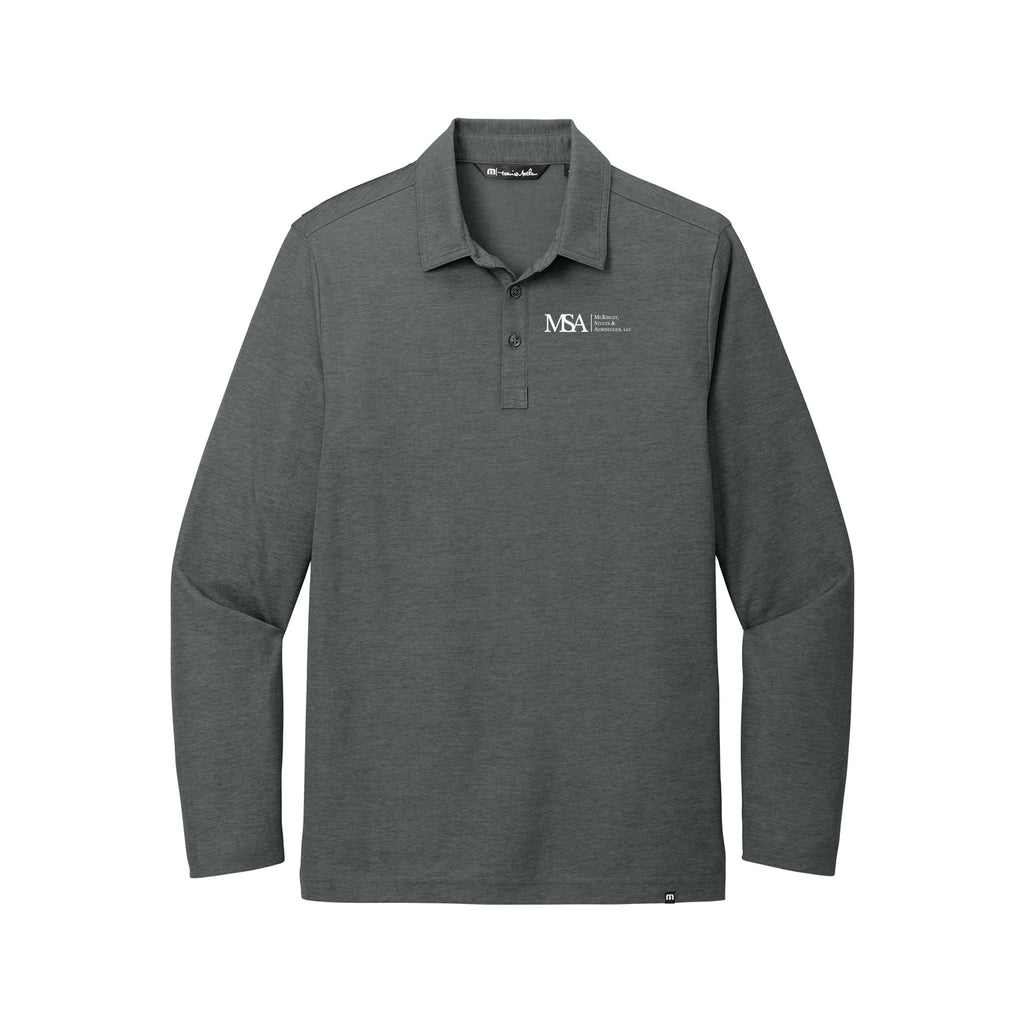 MSA Law Firm - TravisMathew Oceanside Heather Long Sleeve Polo