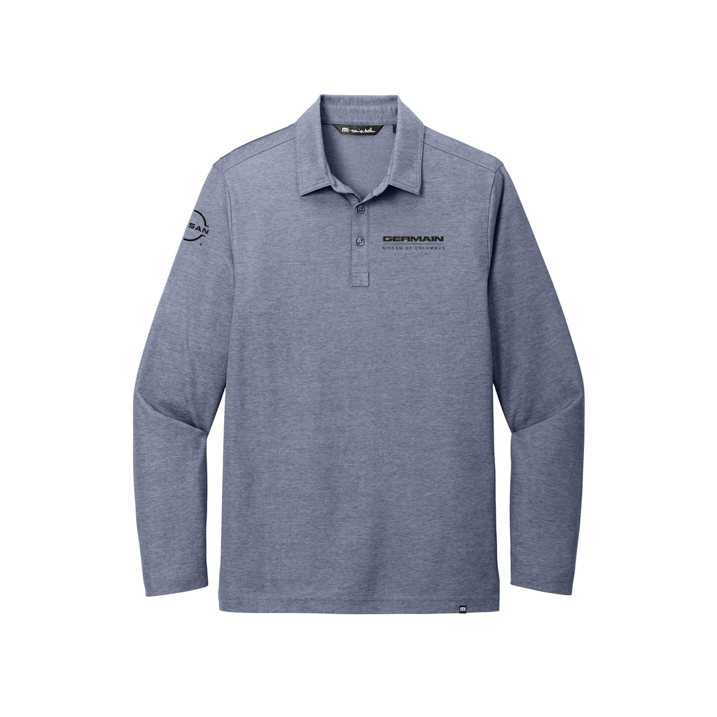 Germain Nissan Columbus - TravisMathew Oceanside Heather Long Sleeve Polo