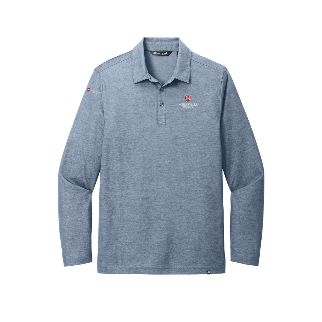 Noblesville Imports - TravisMathew Oceanside Heather Long Sleeve Polo