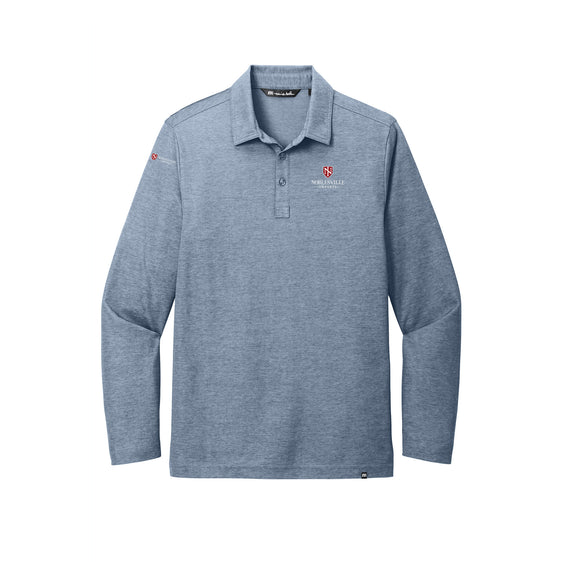 Noblesville Imports - TravisMathew Oceanside Heather Long Sleeve Polo