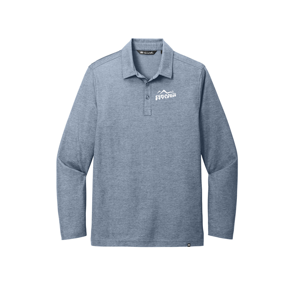 Granite Hyundai - TravisMathew Oceanside Heather Long Sleeve Polo