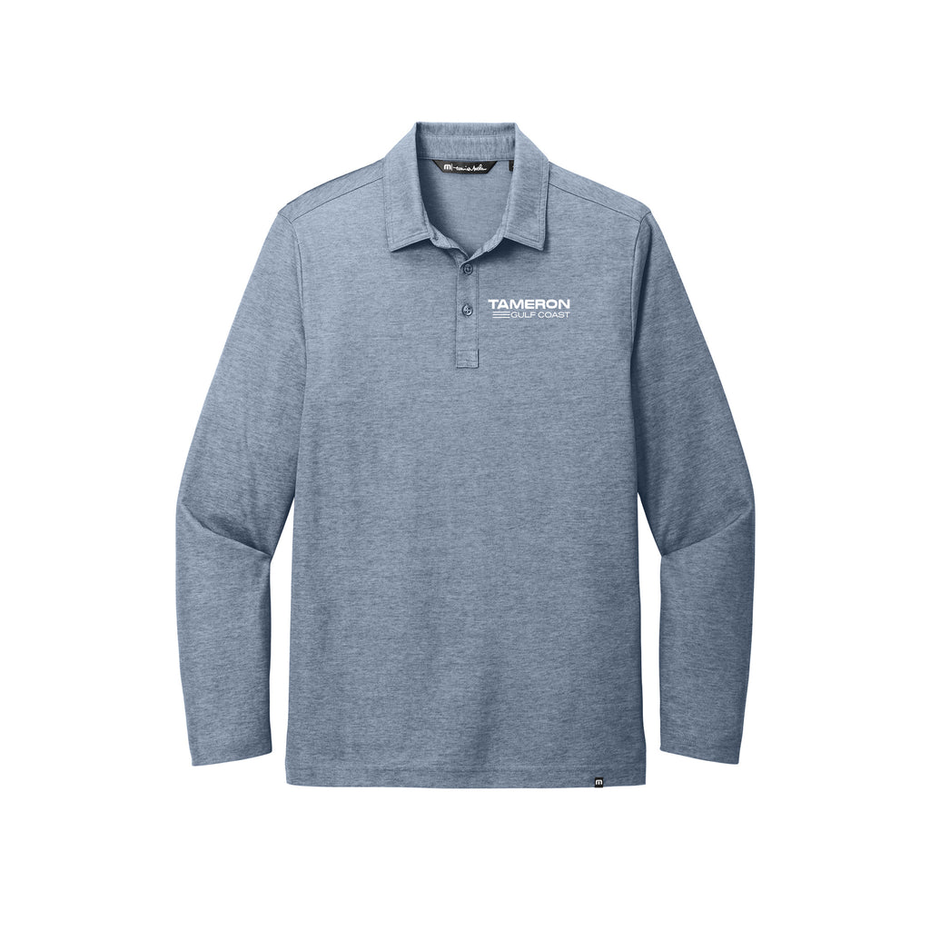 Tameron Subaru - TravisMathew Oceanside Heather Long Sleeve Polo