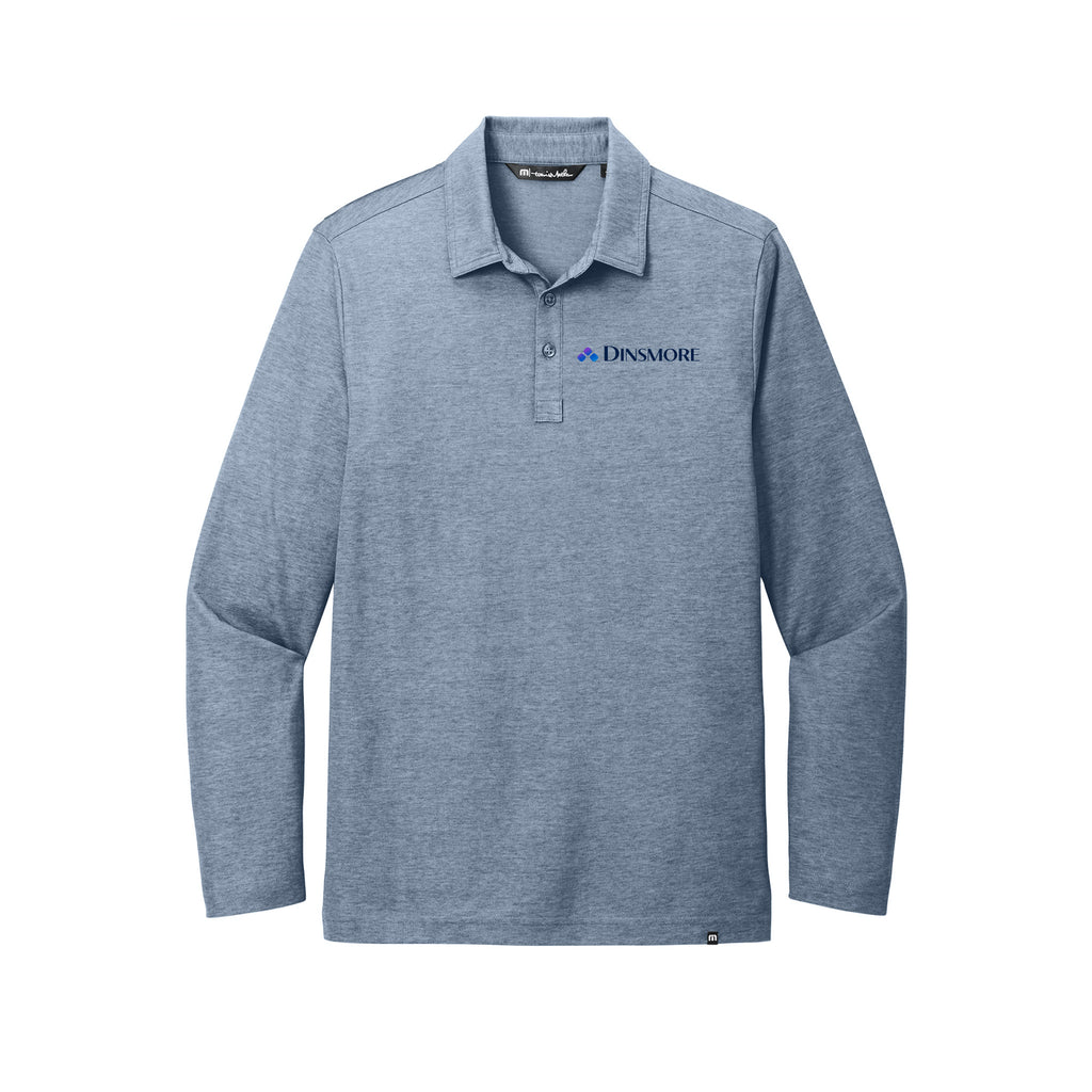 Dinsmore - TravisMathew Oceanside Heather Long Sleeve Polo