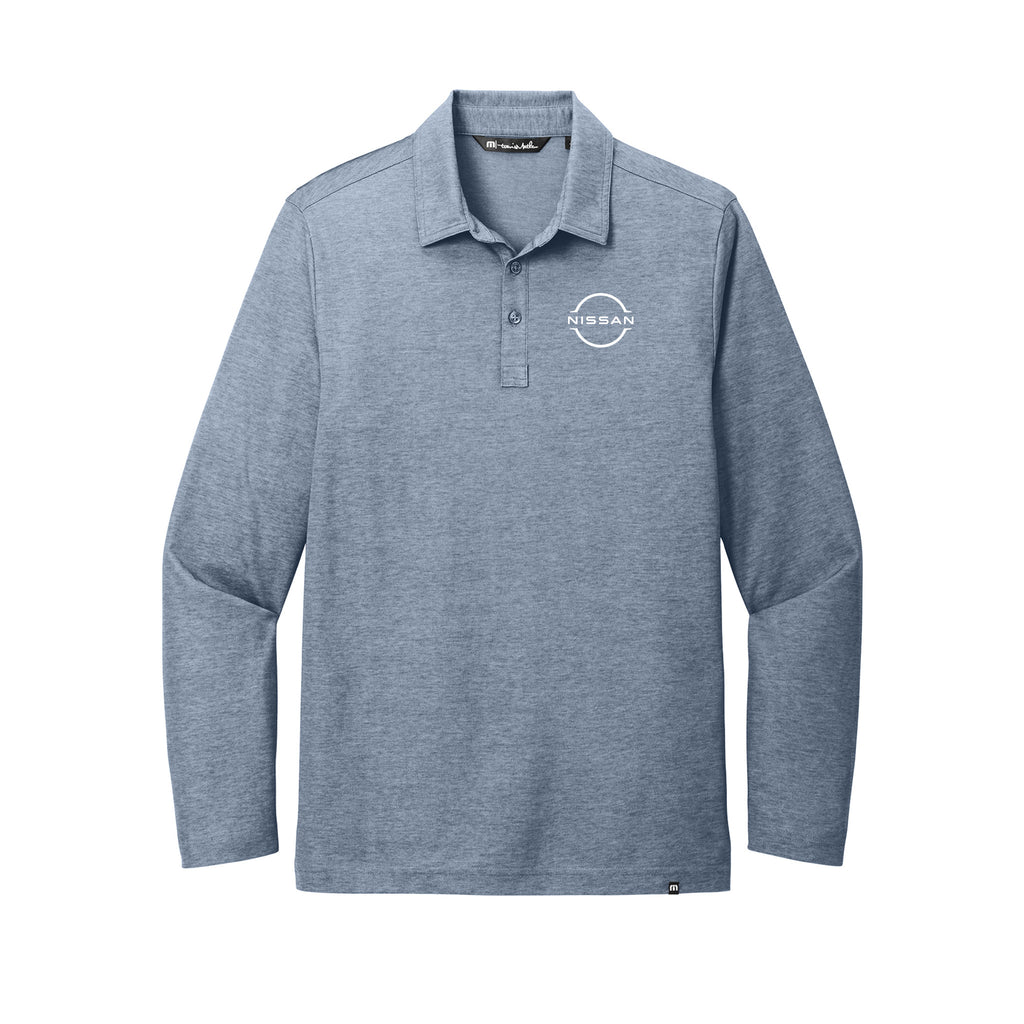 Gray Daniels Auto Family - TravisMathew Oceanside Heather Long Sleeve Polo
