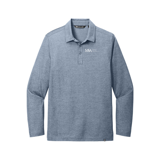 MSA Law Firm - TravisMathew Oceanside Heather Long Sleeve Polo