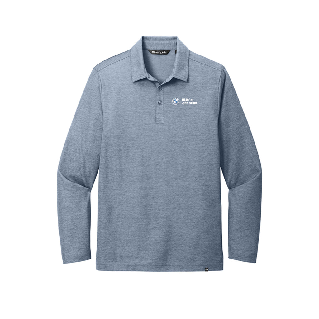 BMW of Ann Arbor - TravisMathew Oceanside Heather Long Sleeve Polo