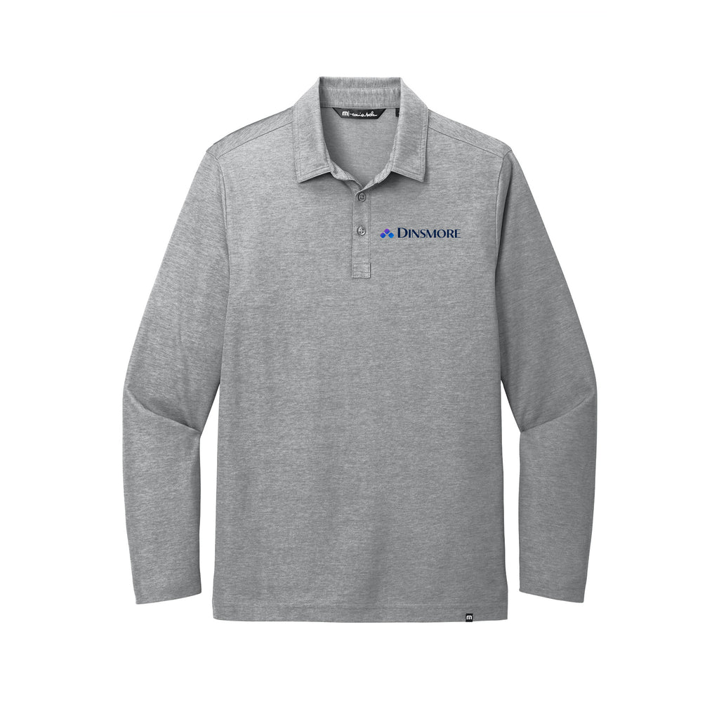 Dinsmore - TravisMathew Oceanside Heather Long Sleeve Polo