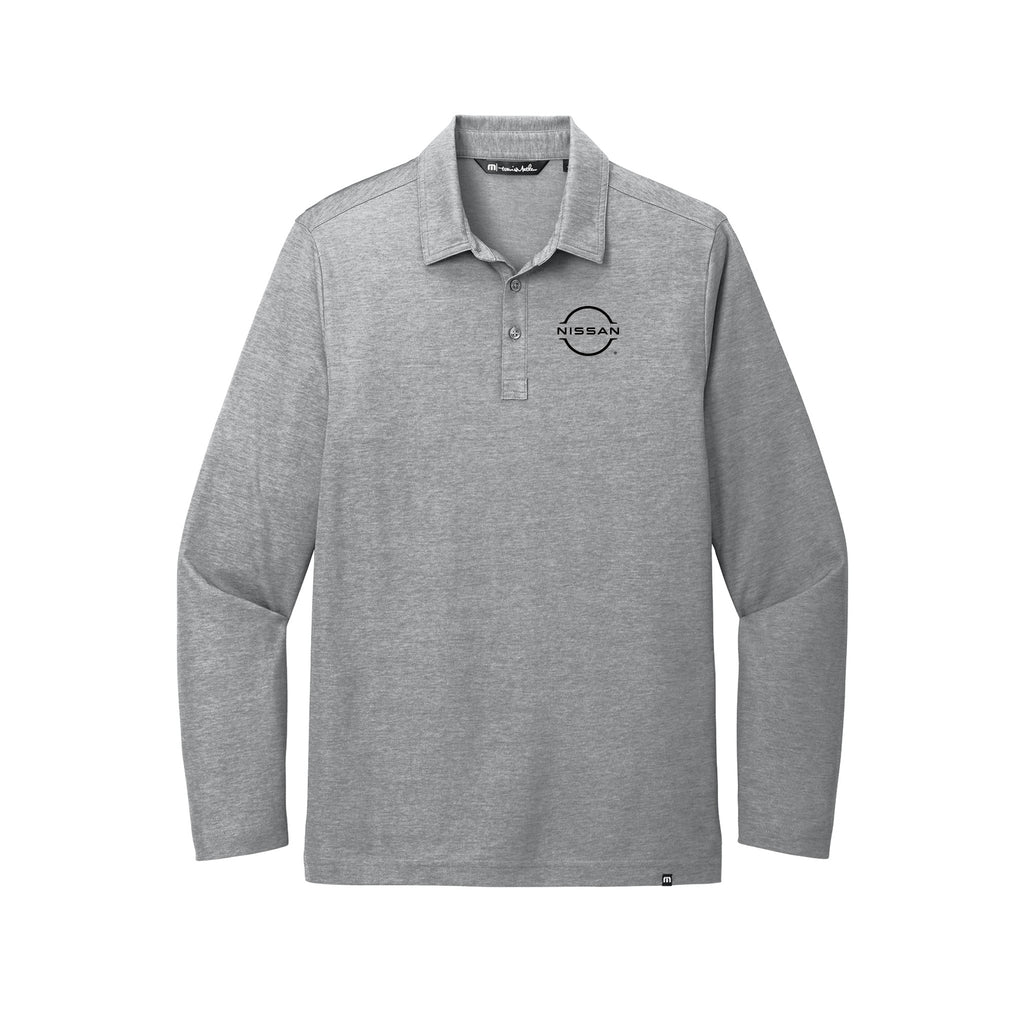 Conyer Nissan - TravisMathew Oceanside Heather Long Sleeve Polo