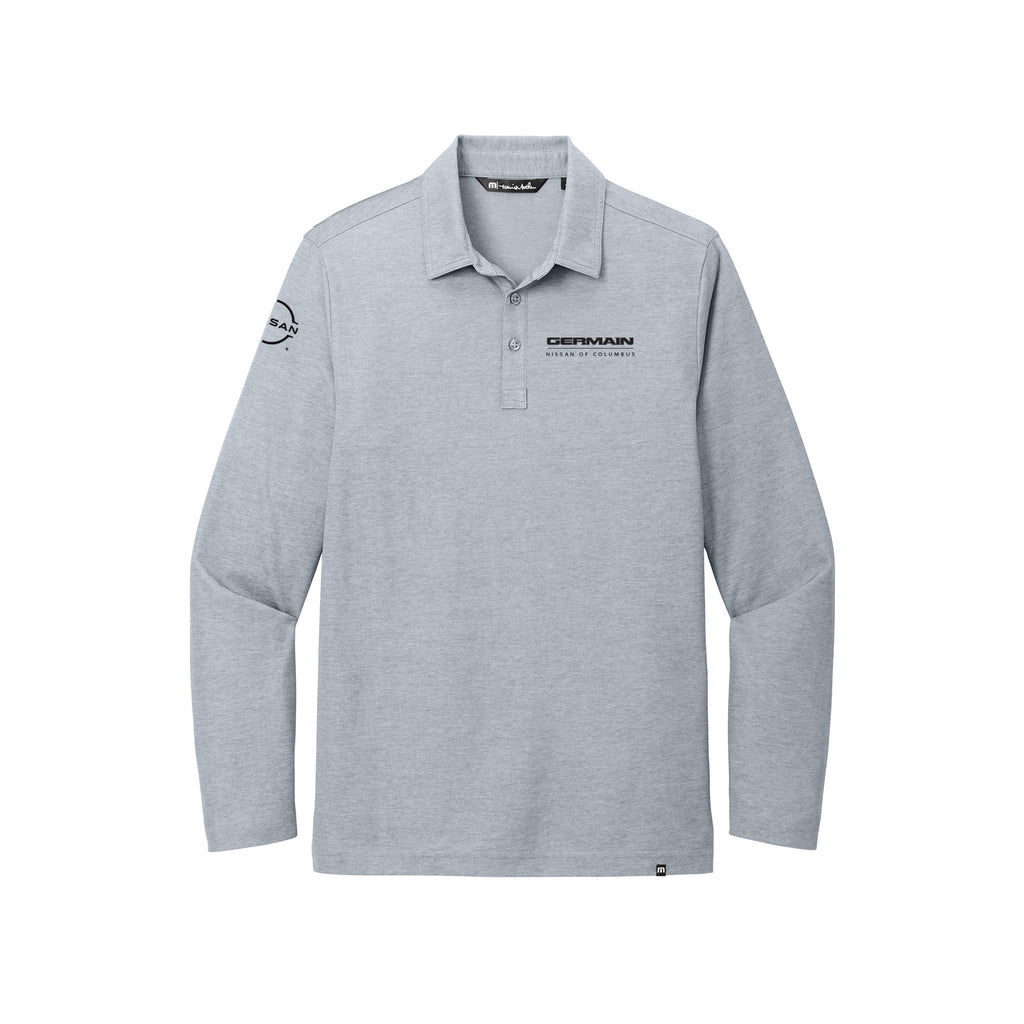 Germain Nissan Columbus - TravisMathew Oceanside Heather Long Sleeve Polo