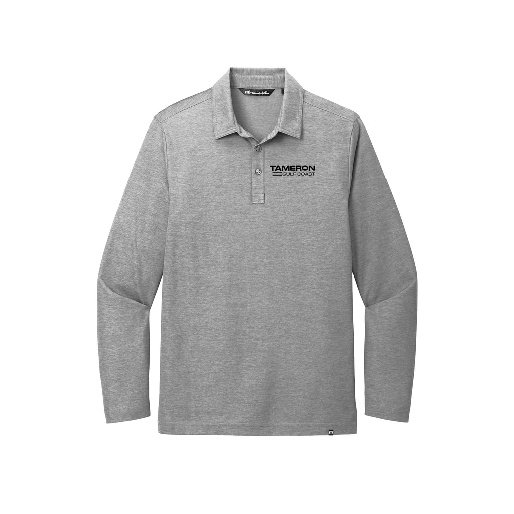 Tameron Subaru - TravisMathew Oceanside Heather Long Sleeve Polo