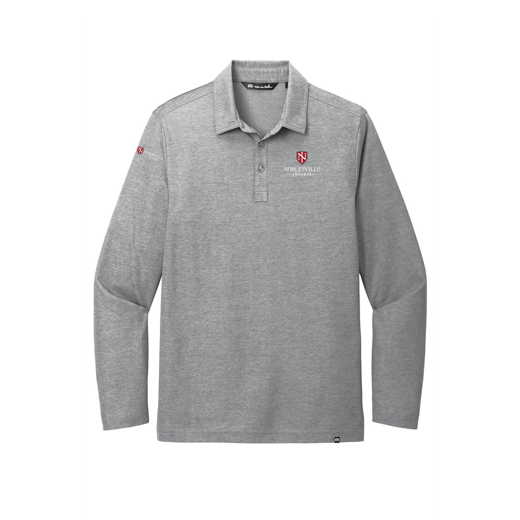 Noblesville Imports - TravisMathew Oceanside Heather Long Sleeve Polo