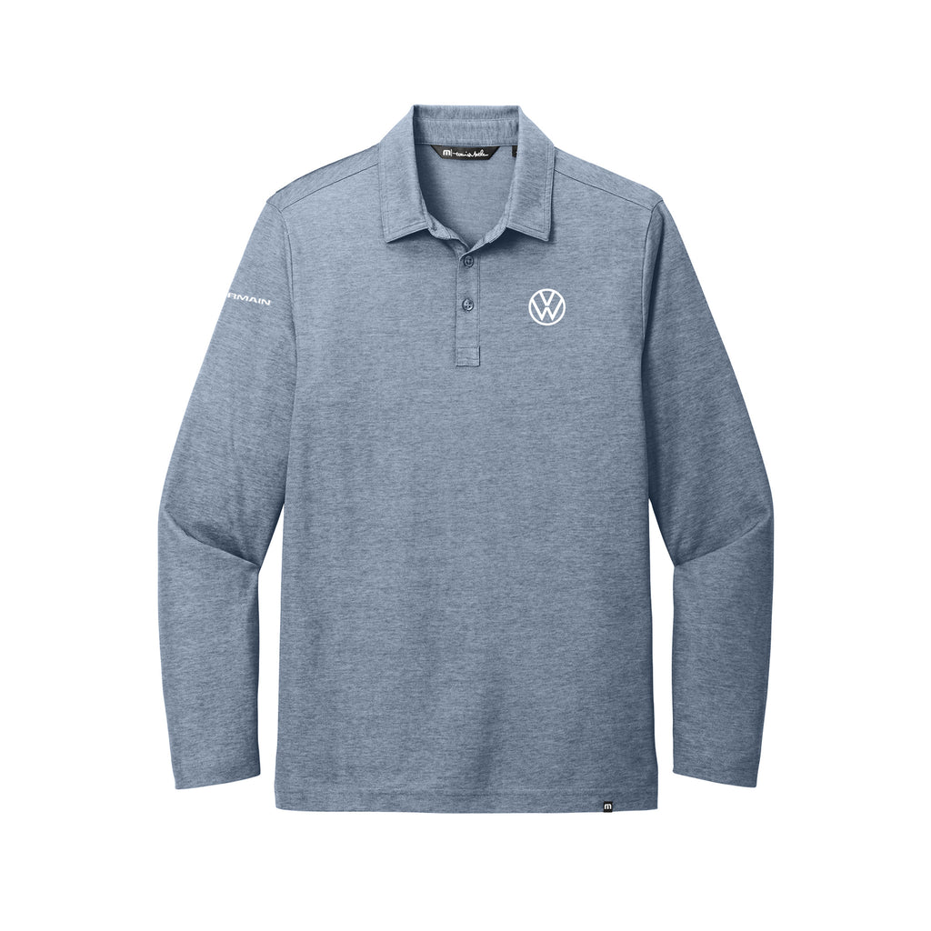 Volkswagen of Columbus - TravisMathew Oceanside Heather Long Sleeve Polo