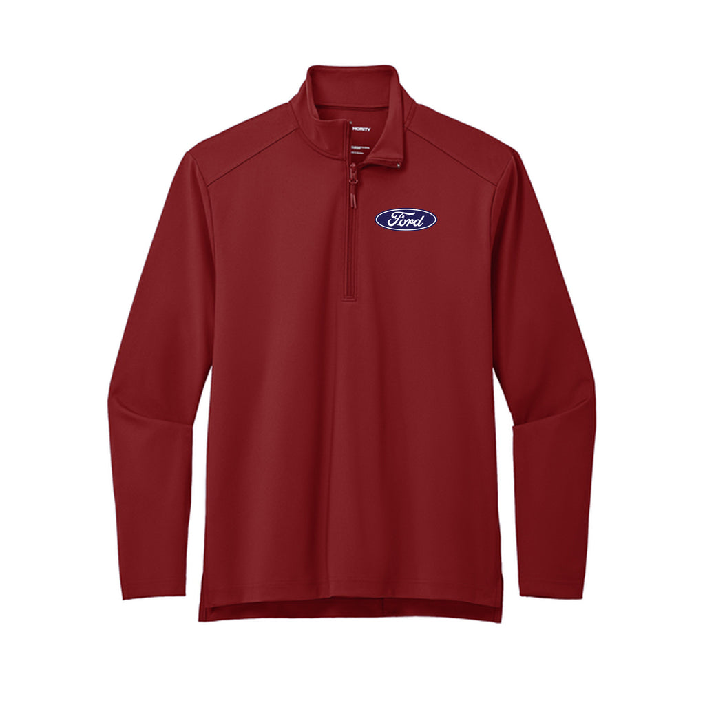Tom Masano Ford - Port Authority® C-FREE® Double Knit 1/4-Zip