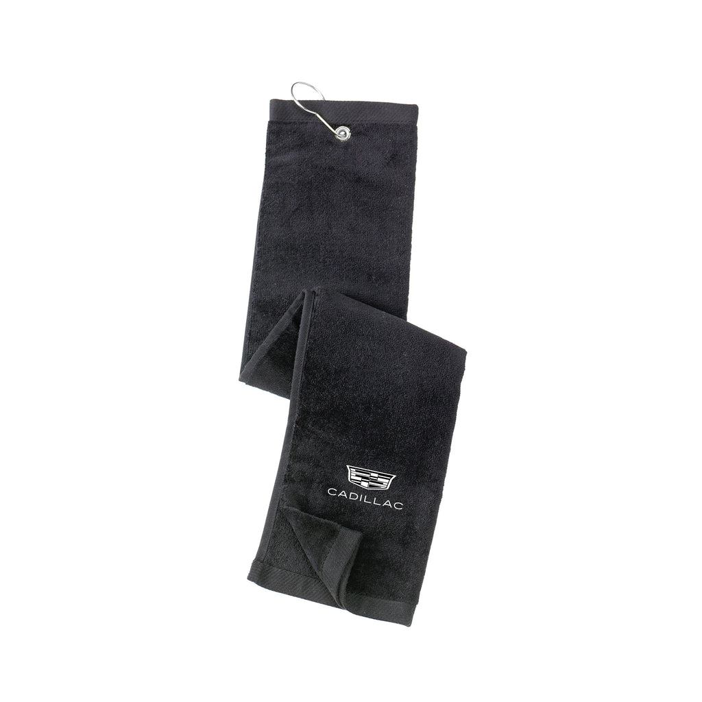 Cadillac of Manhattan - Port Authority® Grommeted Tri-Fold Golf Towel