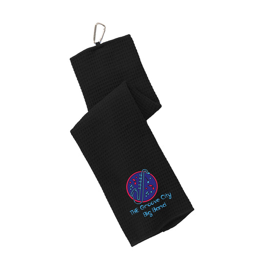 Groove City Band - Port Authority® Waffle Microfiber Golf Towel
