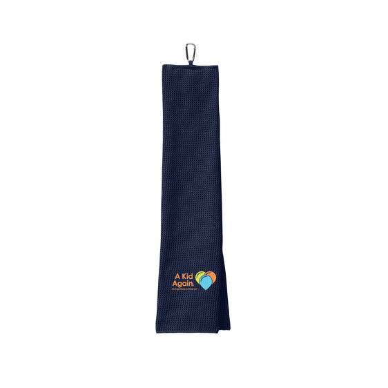 A Kid Again - Port Authority® Waffle Microfiber Golf Towel