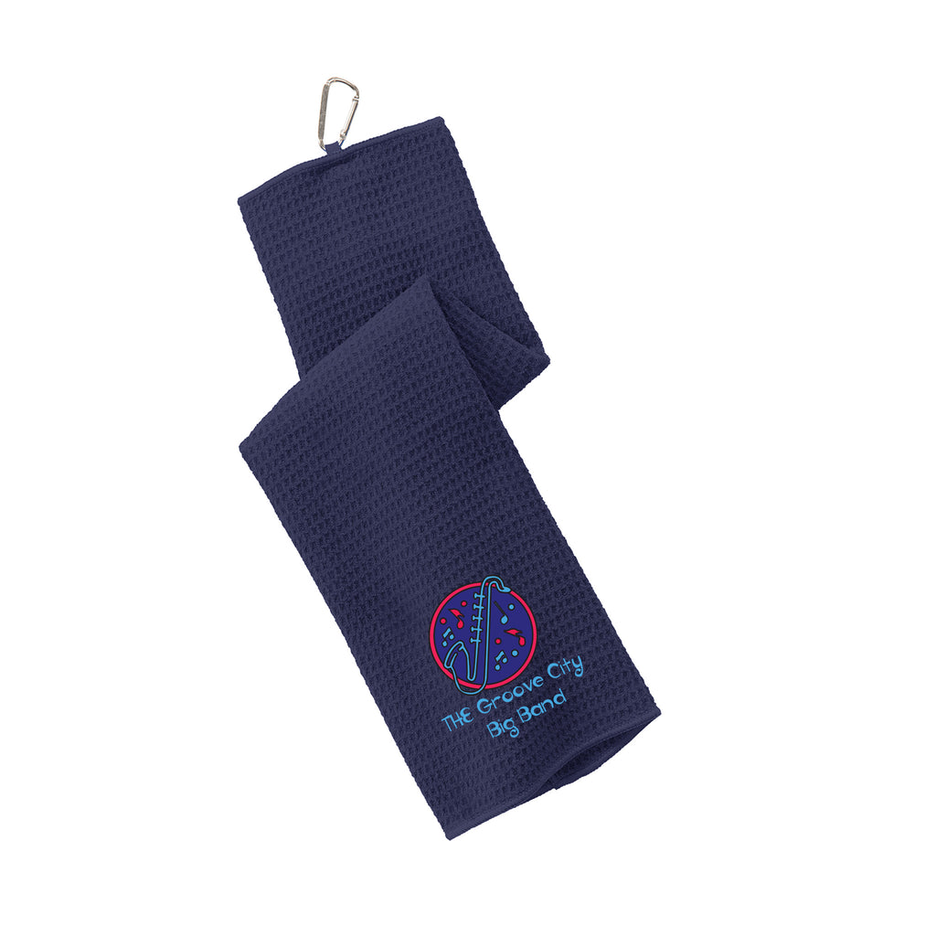 Groove City Band - Port Authority® Waffle Microfiber Golf Towel