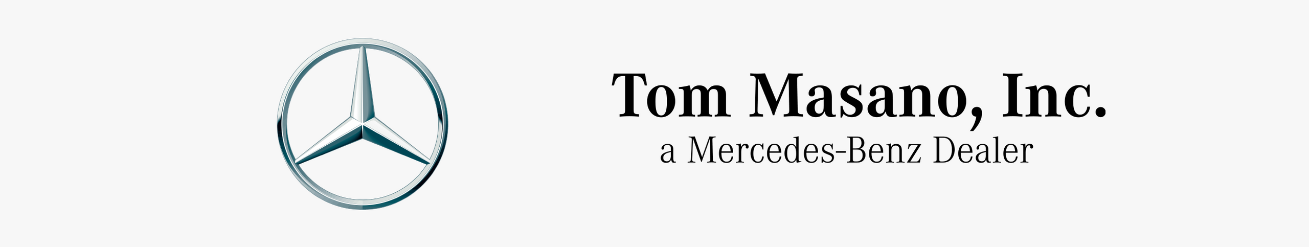 Tom Masano Mercedes-Benz banner