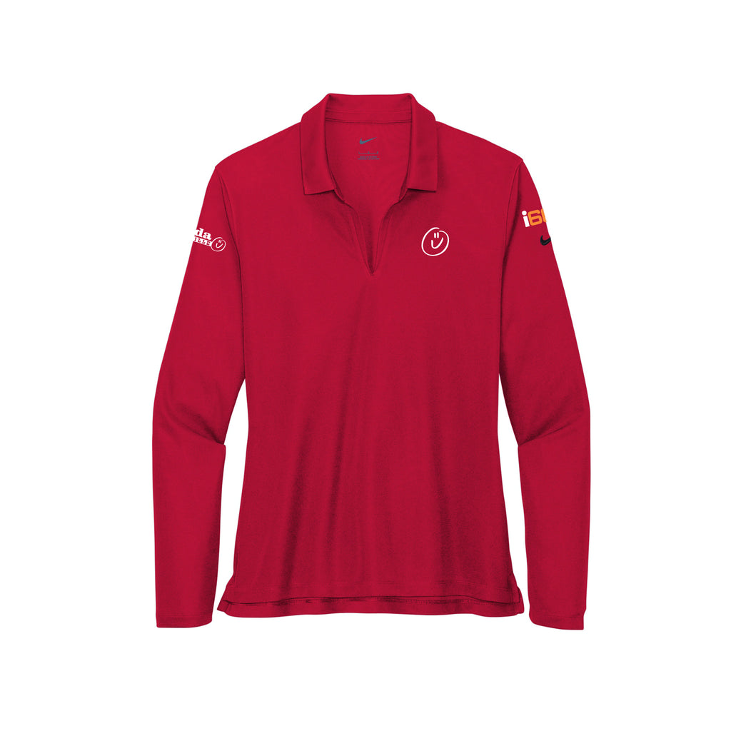 Honda Marysville - Nike Women's Dri-FIT Micro Pique 2.0 Long Sleeve Polo