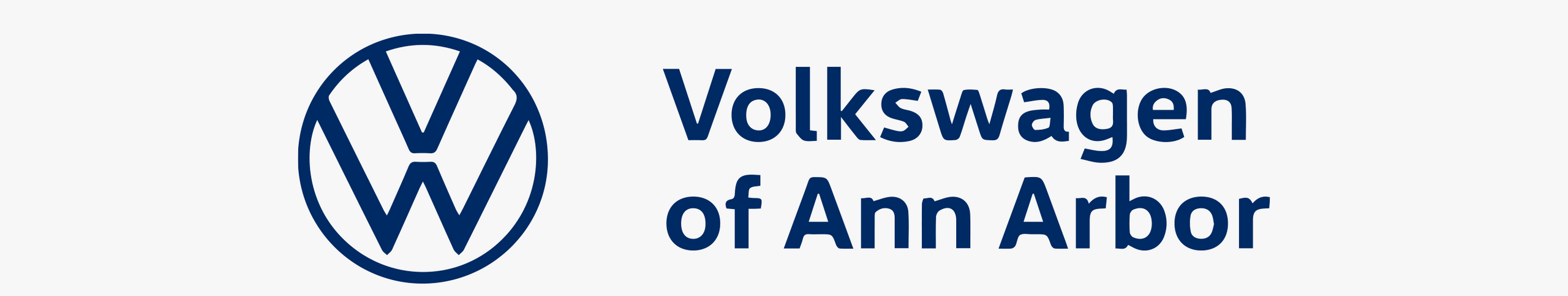 Volkswagen of Ann Arbor banner