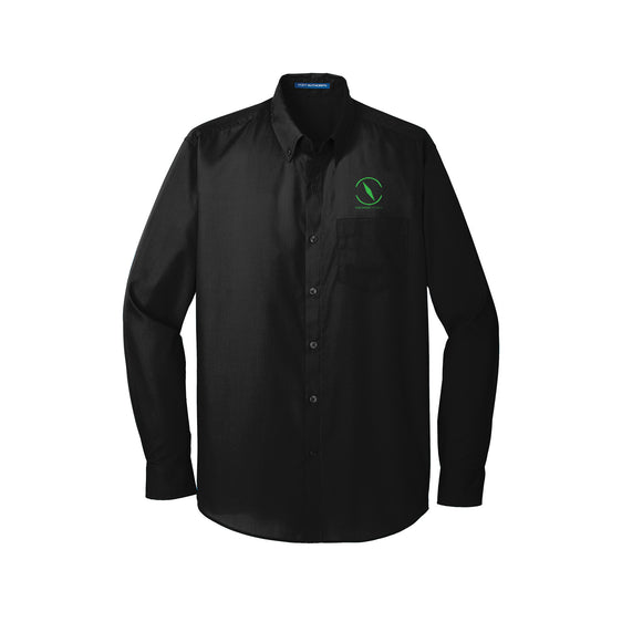 Discovery Church - Port Authority® Long Sleeve Carefree Poplin Shirt