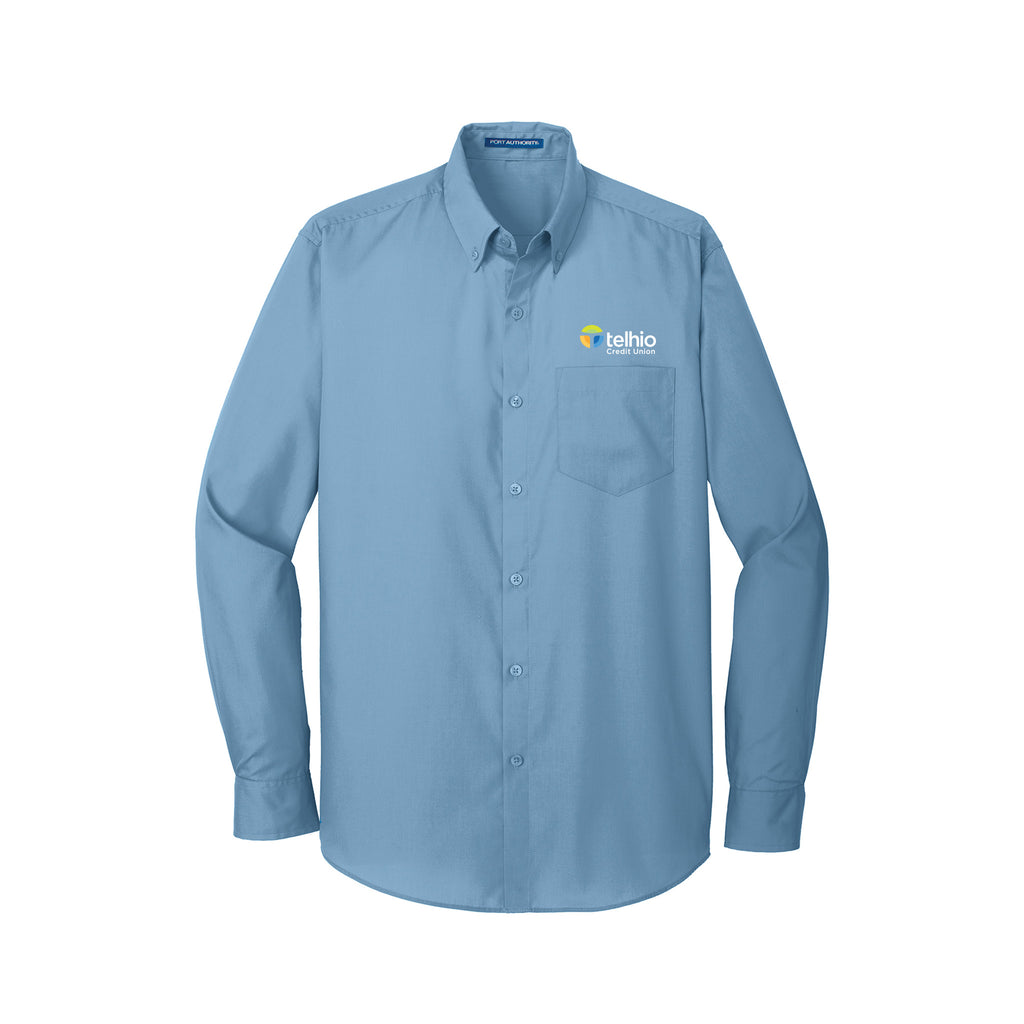 Telhio New Hire Shop - Port Authority® Long Sleeve Carefree Poplin Shirt