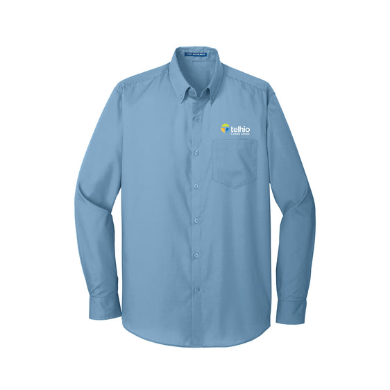 Telhio New Hire Shop - Port Authority® Long Sleeve Carefree Poplin Shirt