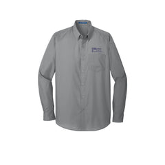 Parker Realty Associates - Port Authority® Long Sleeve Carefree Poplin Shirt