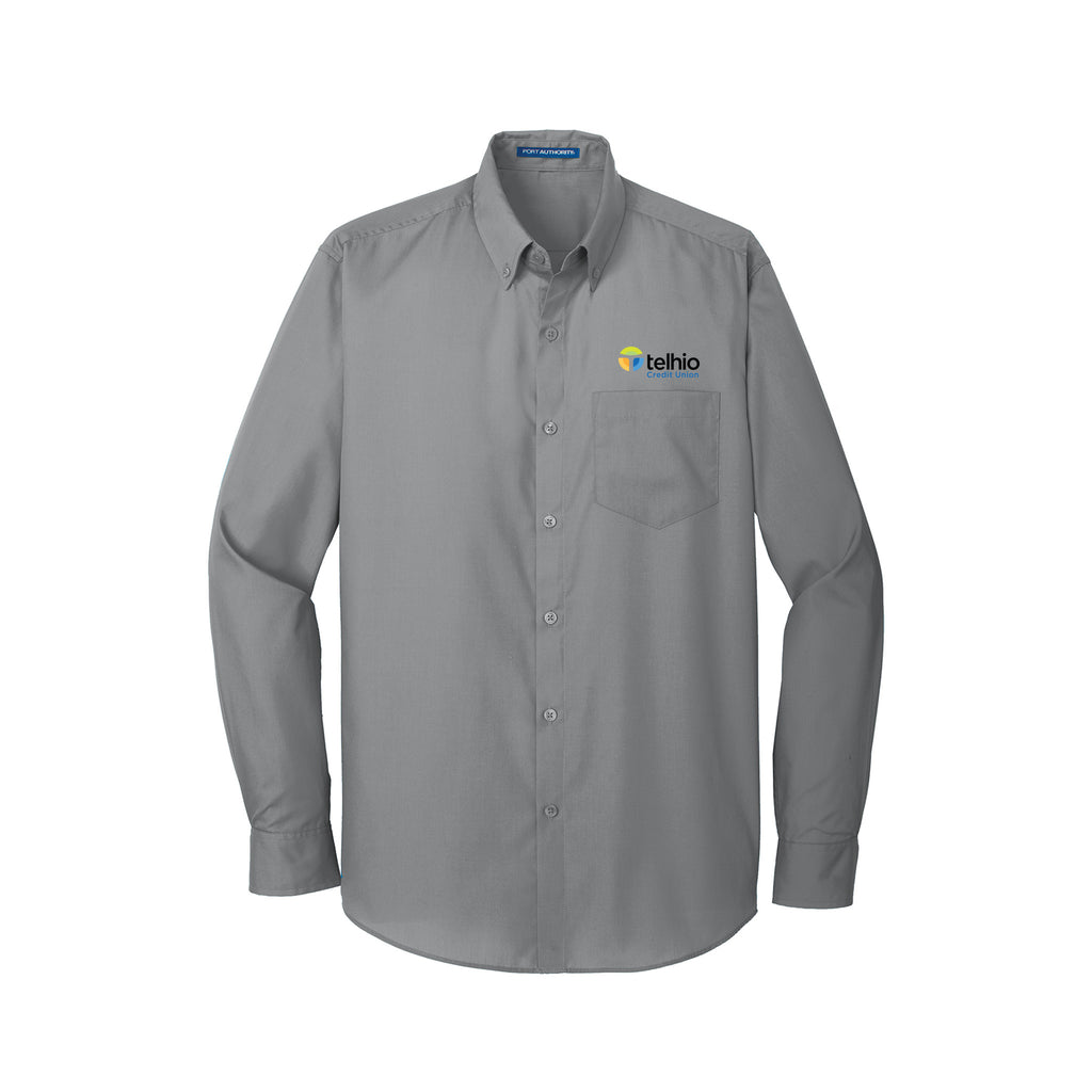 Telhio New Hire Shop - Port Authority® Long Sleeve Carefree Poplin Shirt