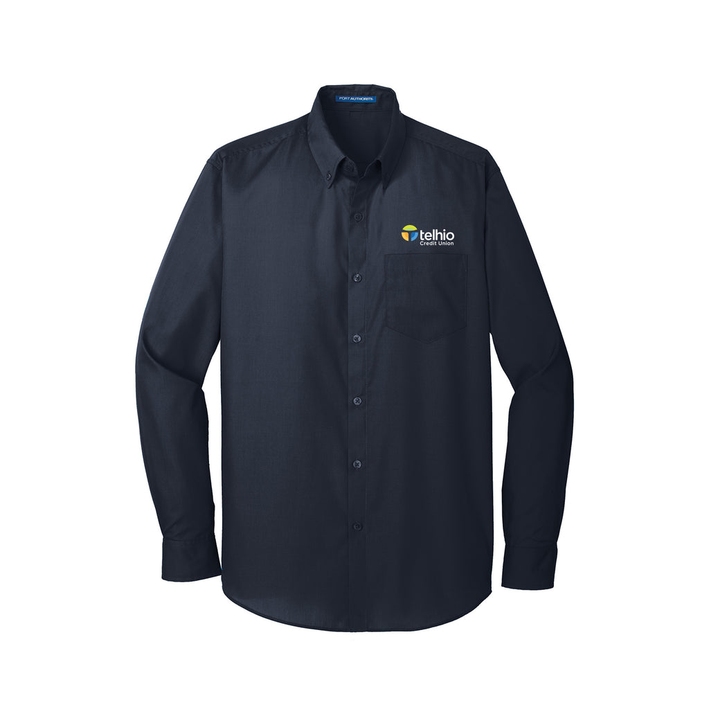 Telhio New Hire Shop - Port Authority® Long Sleeve Carefree Poplin Shirt