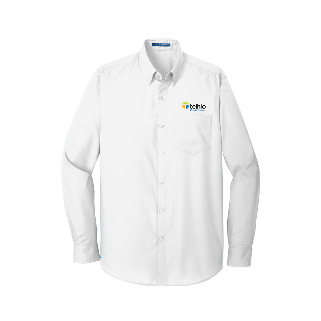 Telhio New Hire Shop - Port Authority® Long Sleeve Carefree Poplin Shirt