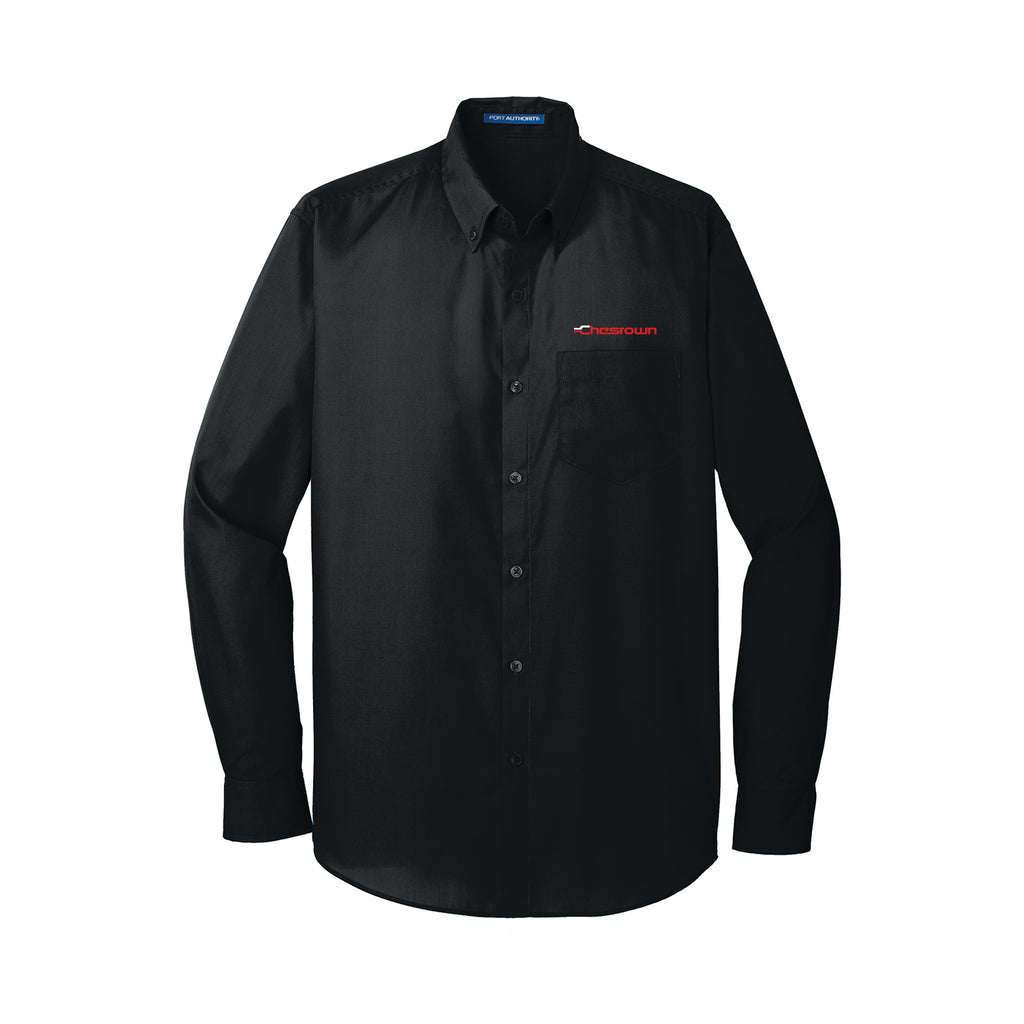 Chesrown of Sidney - Port Authority® Long Sleeve Carefree Poplin Shirt