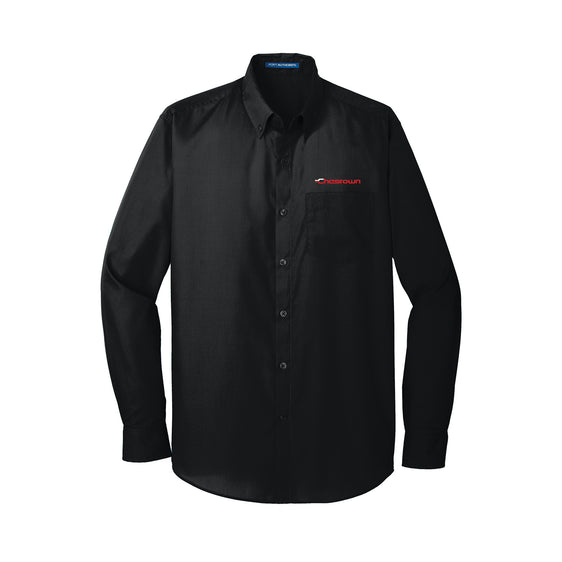 Chesrown of Sidney - Port Authority® Long Sleeve Carefree Poplin Shirt