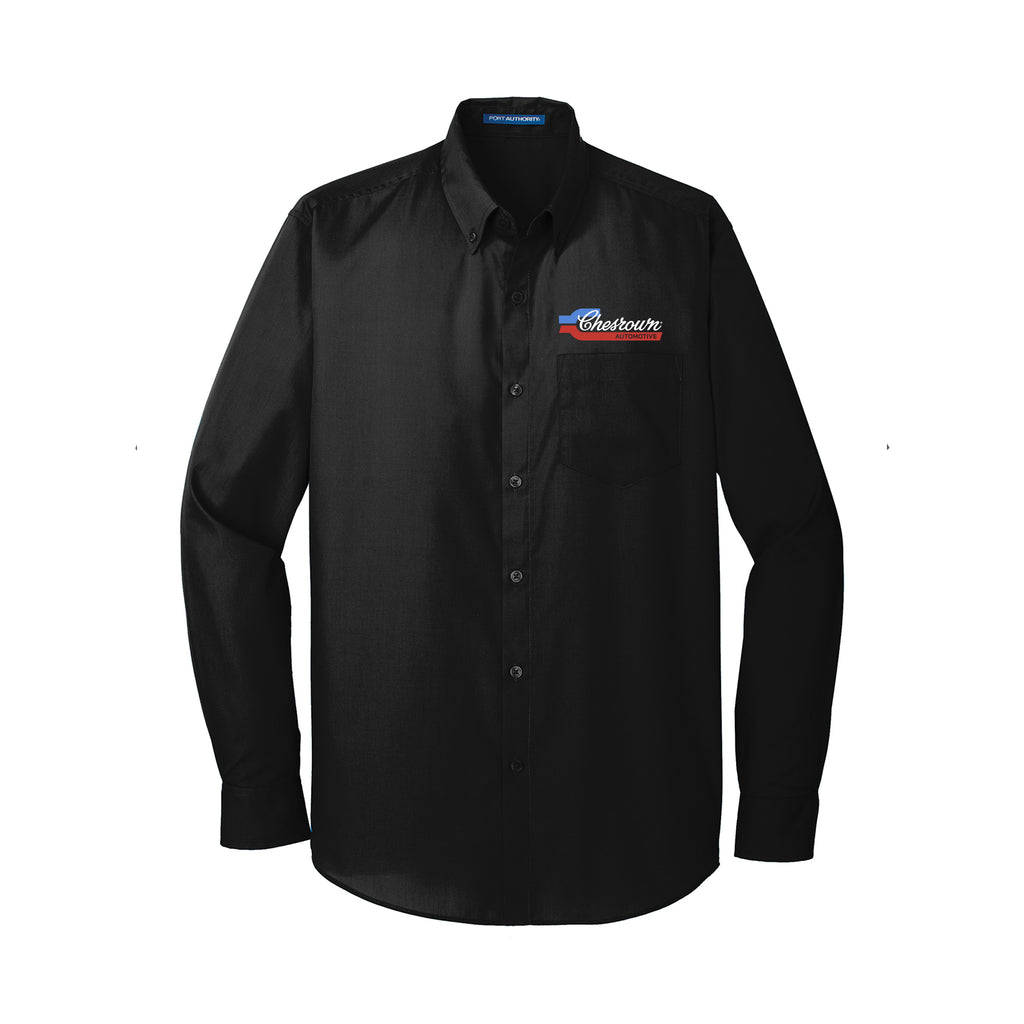Chesrown of Sidney - Port Authority® Long Sleeve Carefree Poplin Shirt