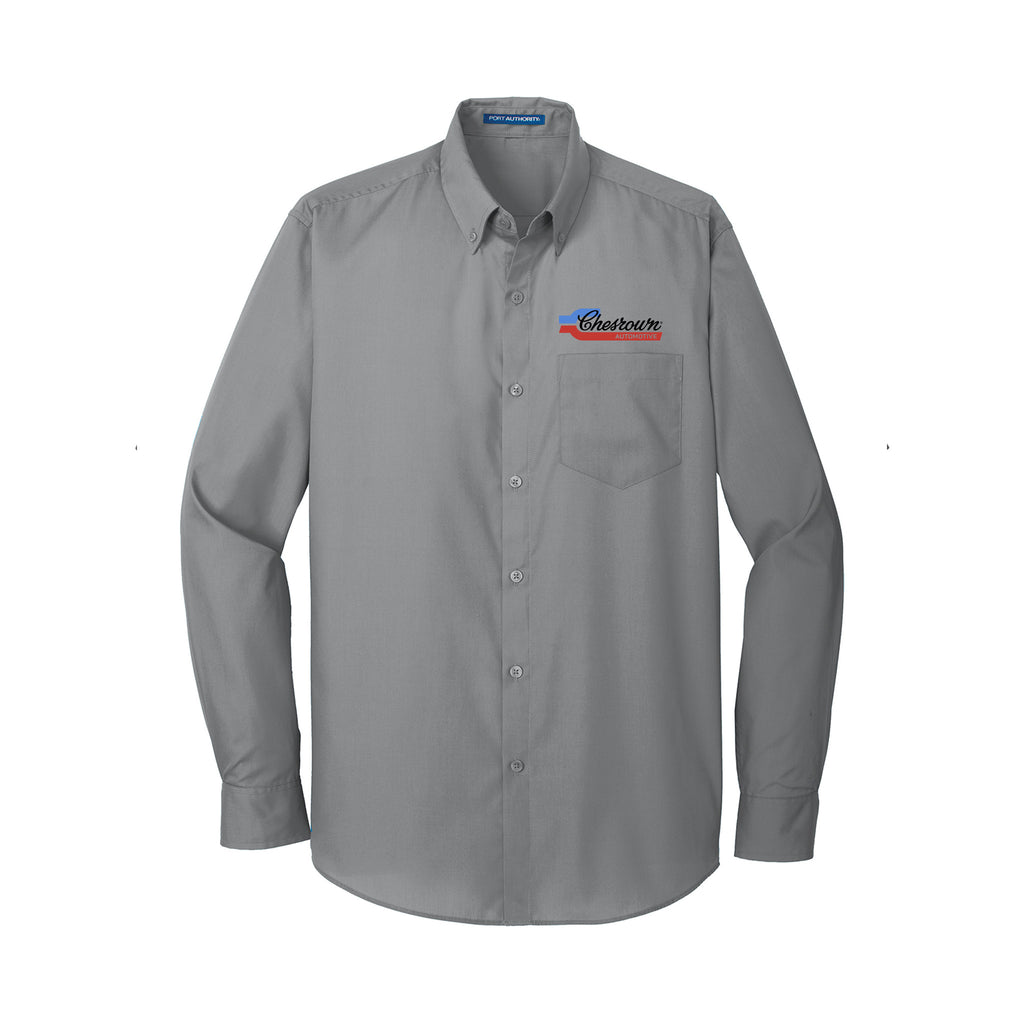Chesrown of Sidney - Port Authority® Long Sleeve Carefree Poplin Shirt