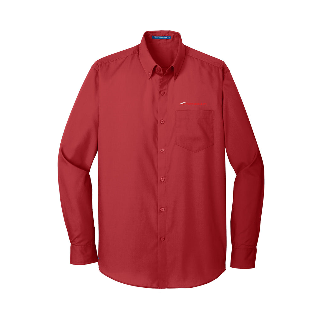 Chesrown of Sidney - Port Authority® Long Sleeve Carefree Poplin Shirt