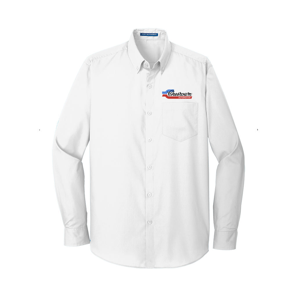 Chesrown of Sidney - Port Authority® Tall Long Sleeve Carefree Poplin Shirt