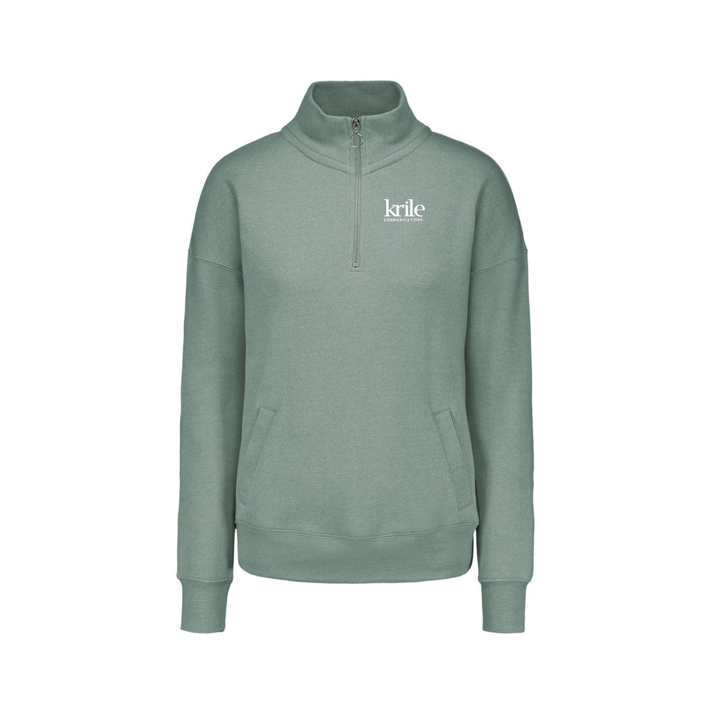 Krile Communications - MV Sport - Women's Cloud Fleece Quarter-Zip Sweatshirt