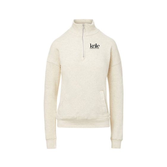 Krile Communications - MV Sport - Women's Cloud Fleece Quarter-Zip Sweatshirt