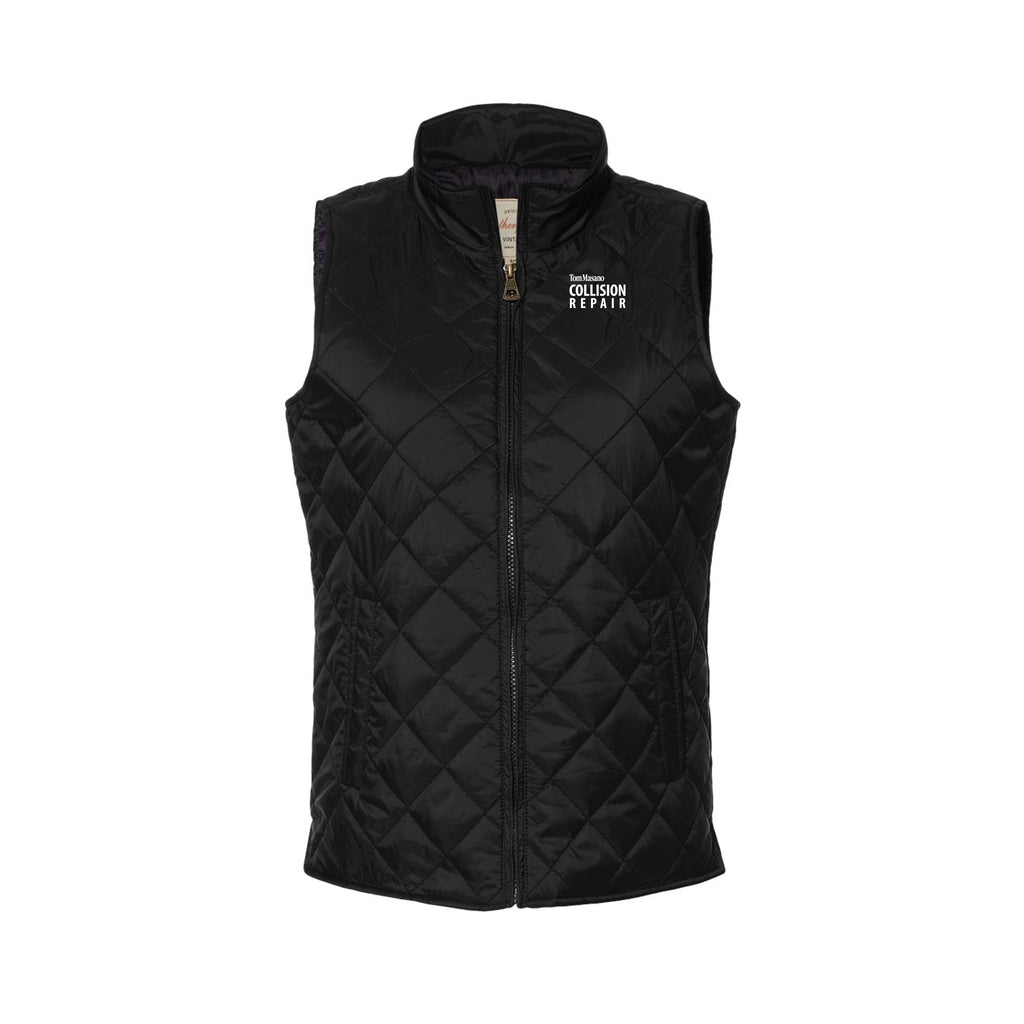 Tom Masano Collision - Weatherproof - Women's Vintage Diamond Quilted Vest