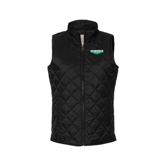 Mark Williams Auto Group - Weatherproof - Women's Vintage Diamond Quilted Vest