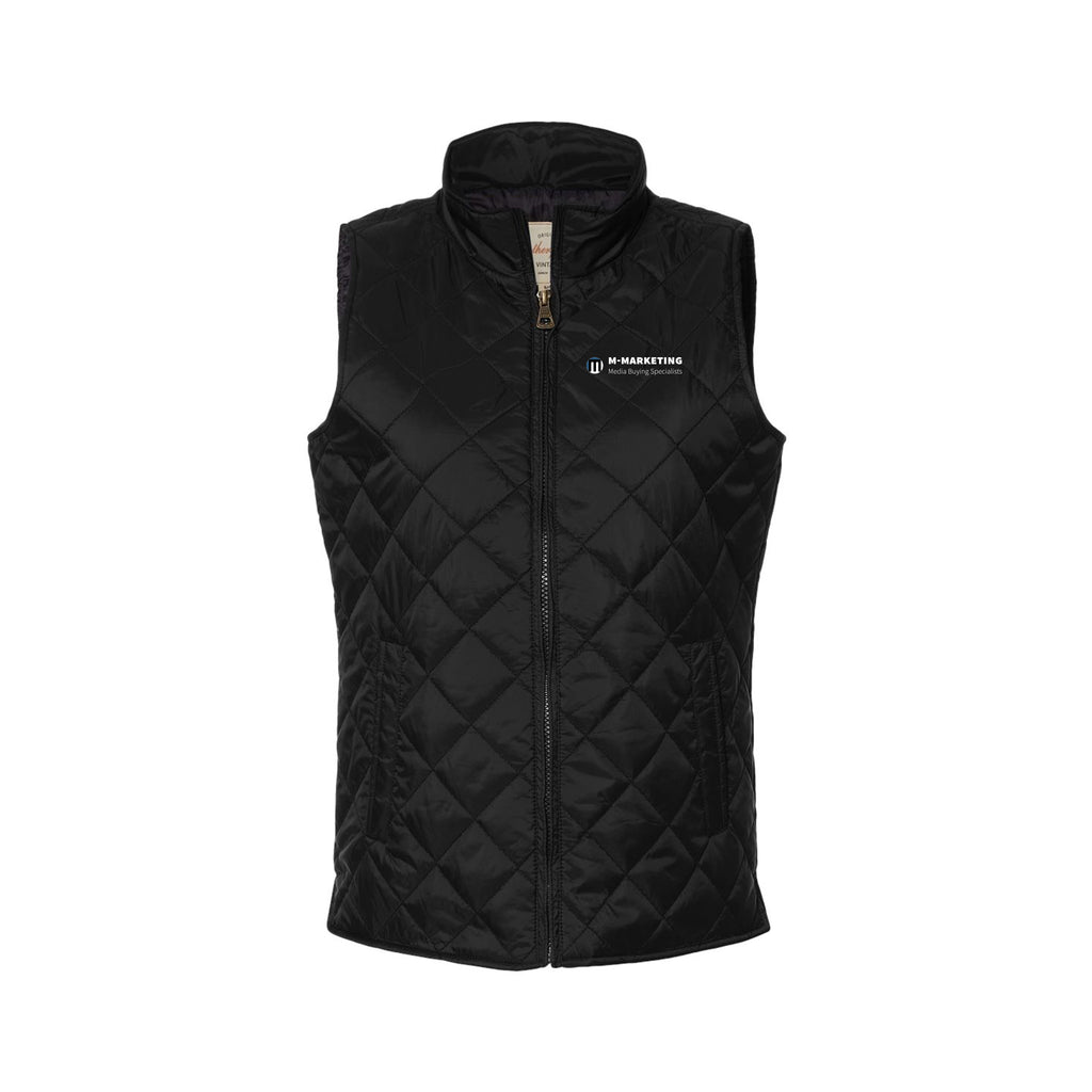 M Marketing Consultants - Weatherproof - Women's Vintage Diamond Quilted Vest