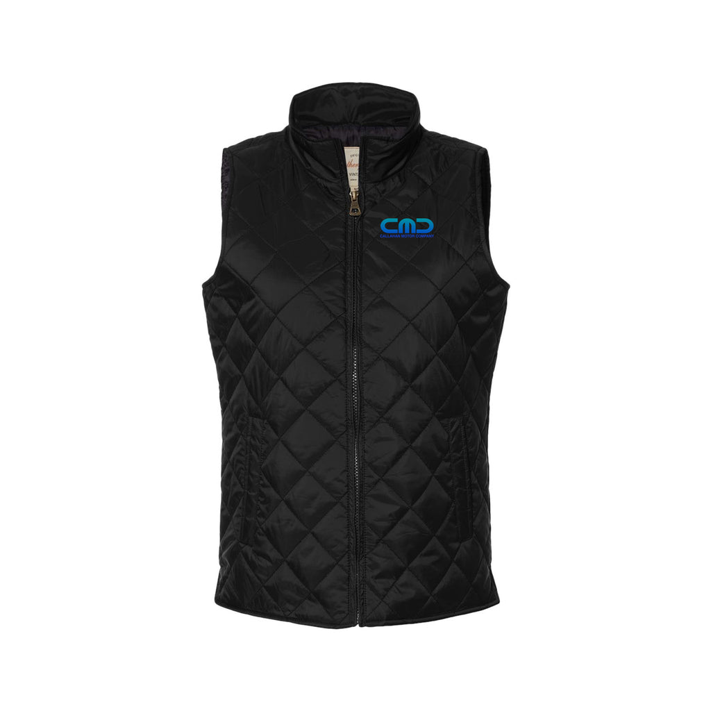 Callahan Motor Company - Weatherproof - Women's Vintage Diamond Quilted Vest
