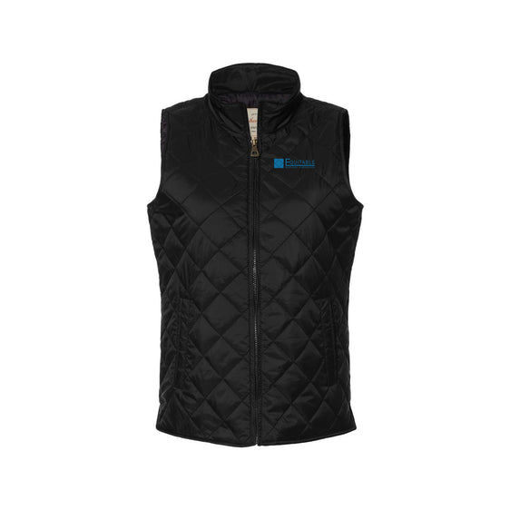 Equitable Mortgage - Weatherproof - Women's Vintage Diamond Quilted Vest