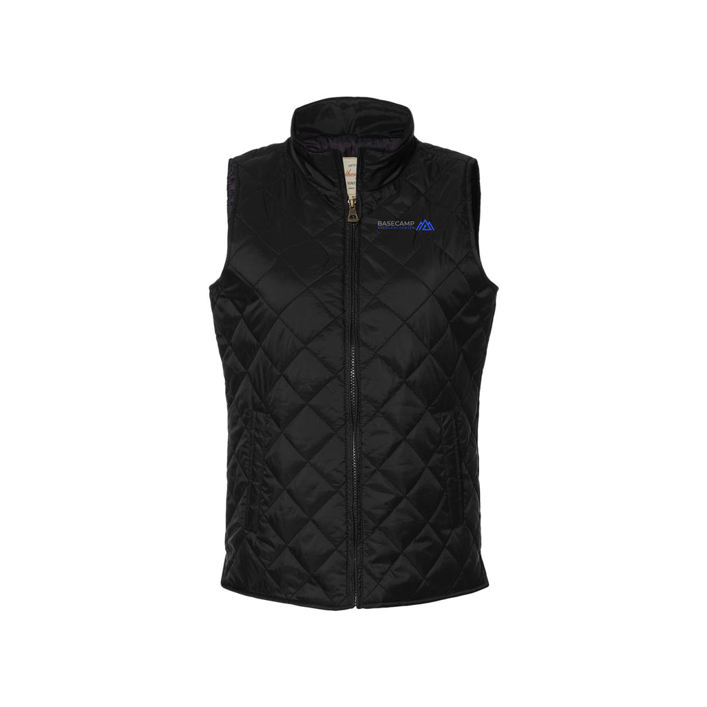 Basecamp Recovery Center - Weatherproof - Women's Vintage Diamond Quilted Vest