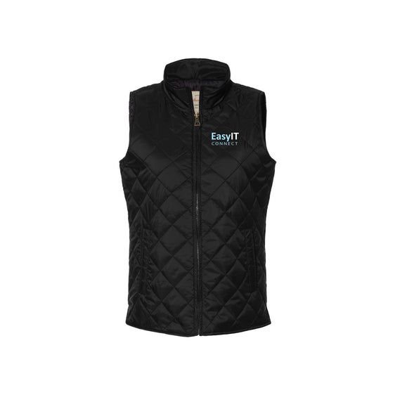 Easy IT - Weatherproof - Women's Vintage Diamond Quilted Vest