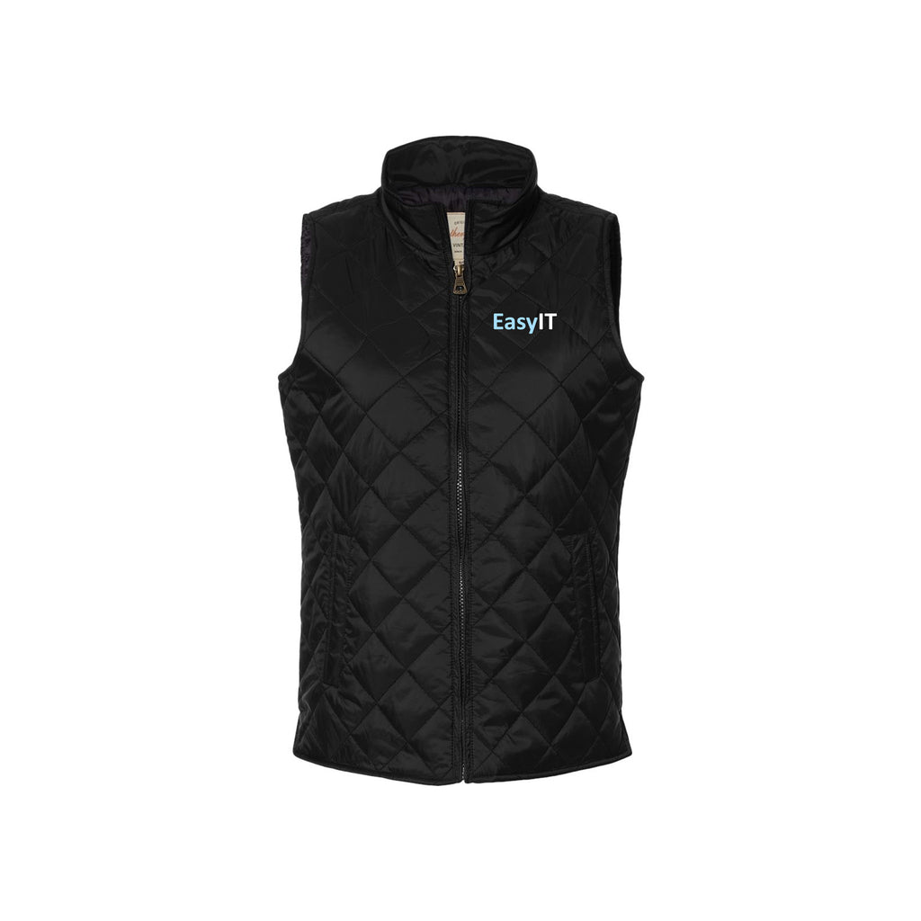 Easy IT - Weatherproof - Women's Vintage Diamond Quilted Vest