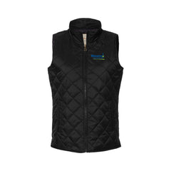 Masano Auto Park - Weatherproof - Women's Vintage Diamond Quilted Vest