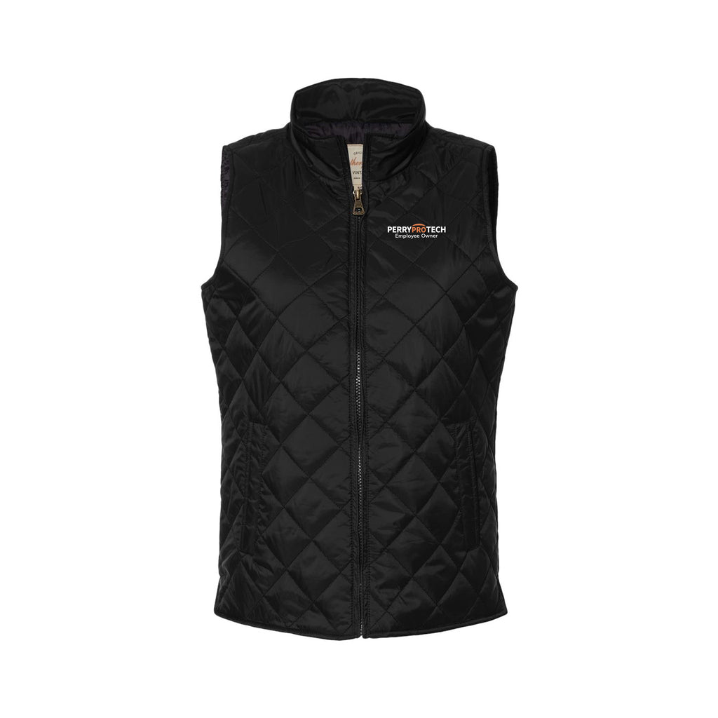PERRY proTECH ESOP Vested - Weatherproof - Women's Vintage Diamond Quilted Vest